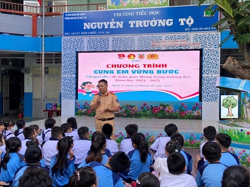 Chuyên đề: An toàn giao thông trong trường học năm học 2024-2025.