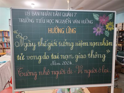 THÔNG ĐIỆP: Hưởng ứng “Ngày thế giới tưởng niệm các nạn nhân tử vong do tai nạn giao thông” năm 2024