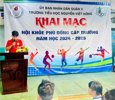 Tổ chức Hội khỏe Phù Đổng cấp trường - năm học 2024-2025