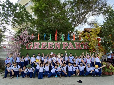 Hoạt động ngoại khóa tại Green Park (Củ chi, ngày 31/3/2024)