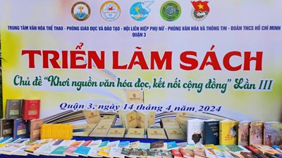 Tham gia ngày Hội triển lãm sách - Năm 2024