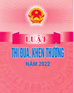 Luật Thi đua, khen thưởng số 06/2022/QH15 của Quốc hội