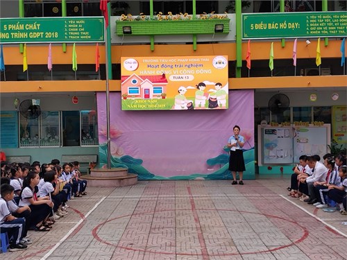 Tổ chức Hoạt động trải nghiệm: Hành động vì cộng đồng