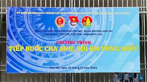 Chương trình  Tiếp bước cha anh, Đội em vững bước 