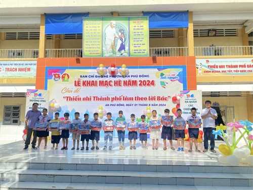Lễ khai mạc hè - chào mừng quốc tế thiếu nhi năm 2024