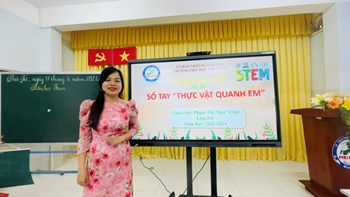 Bài học Stem chủ đề  Sổ tay thực vật quanh em 