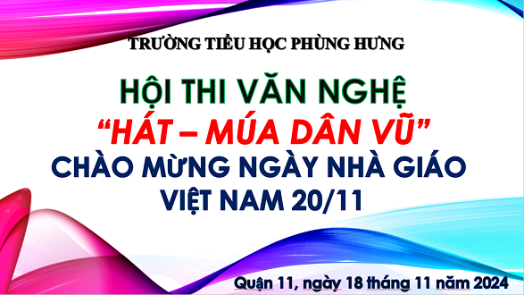 Hội thi Văn nghệ  Hát - Múa dân vũ 