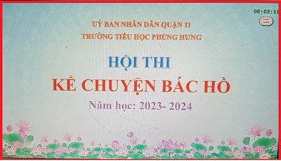 Hội thi Kể chuyện Bác Hồ