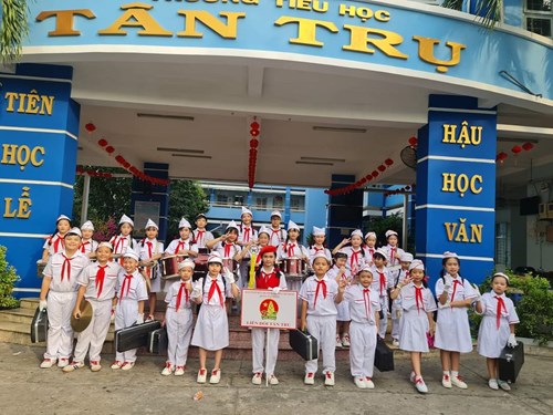 Hội thi Nghi thức đội TNTP Hồ Chí Minh quận Tân Bình và Liên hoan Tiếng kèn Đội ta năm học 2023 - 2024
