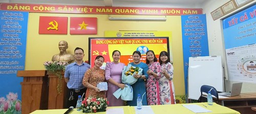 Lễ kết nạp đảng viên mới - tháng 10/2024