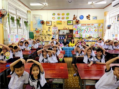Khối 3 - Hội thi  Giáo viên đổi mới, sáng tạo  - Môn: Hoạt động trải nghiệm - Chủ đề: Kính yêu thầy cô, thân thiện với bạn bè (tiết 2)