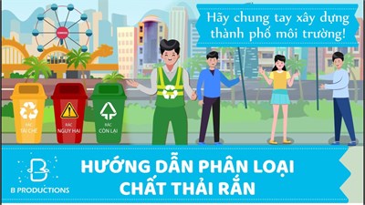 Hướng dẫn kỹ thuật về phân loại chất thải rắn sinh hoạt