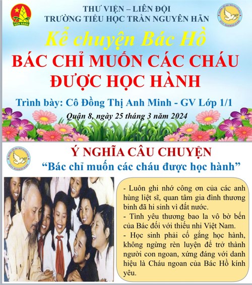 Kể chuyện đạo đức Bác Hồ