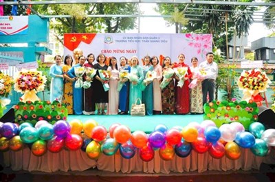 Trường Tiểu học Trần Quang Diệu tổ chức Lễ kỉ niệm 42 năm ngày Nhà giáo Việt Nam 20/11/2024