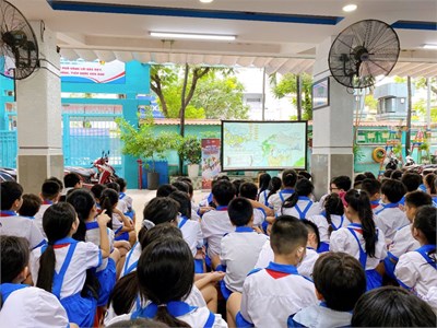 Ngày hội “Em vui học cùng cha mẹ học sinh” năm học 2024 – 2025