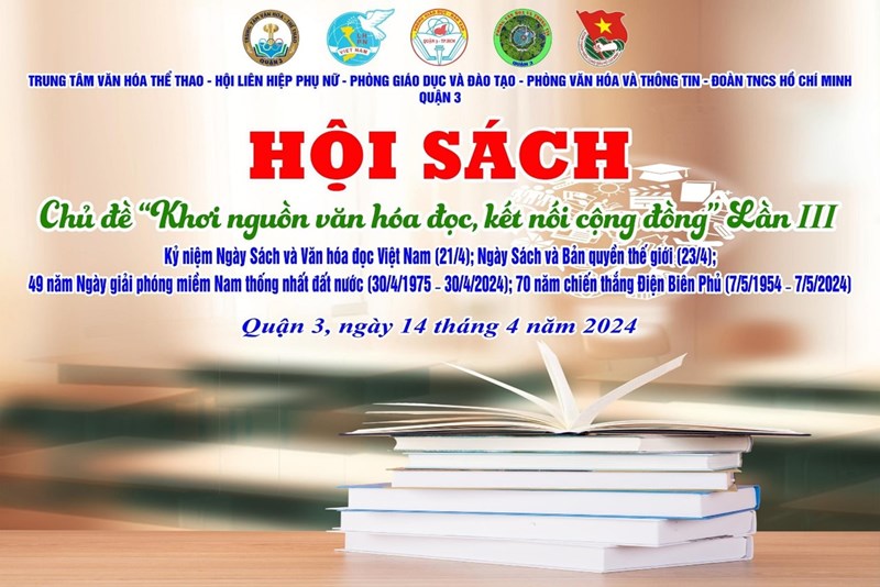 Chủ đề ‘‘Khơi nguồn văn hóa đọc, kết nối cộng đồng” lần III