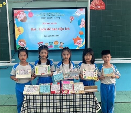 Thực hiện giáo dục Stem khối 2
Tiếp cận theo chương trình GDPT 2018