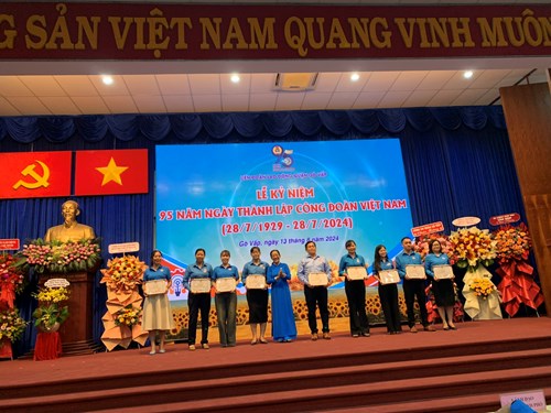 Lễ trao giải thưởng Hội thi trực tuyến “Công đoàn Việt Nam – 95 năm một chặng đường”
