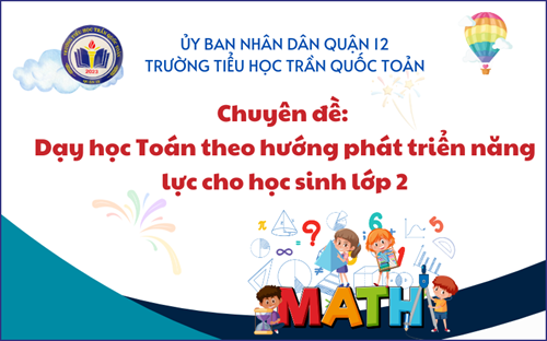 Chuyên đề: Dạy học Toán theo hướng phát triển năng lực cho học sinh lớp 2