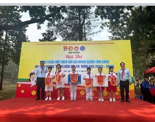 Liên Đội Trần Văn Ơn tham dự Hội thi Liên hoan Trống Kèn Đội