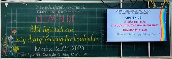 Chuyên đề  trường học hạnh phúc 