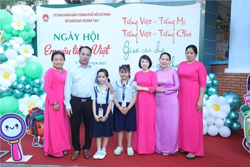 Ngày hội giao lưu học sinh tiểu học Thành phố Hồ Chí Minh năm học 2024 - 2025 ~ Chủ đề:  Em yêu Tiếng Việt 