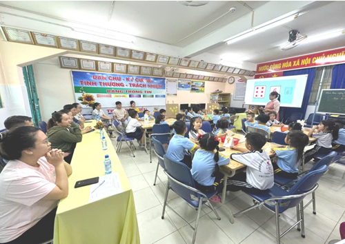 Tiết học mở Lớp 1