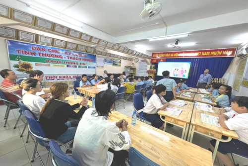 Tiết học mở Lớp 5