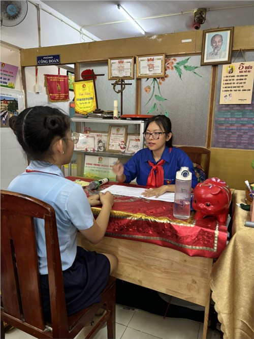 Trường Tiểu học Trương Công Định thực hiện tư vấn tâm lý học đường cho học sinh