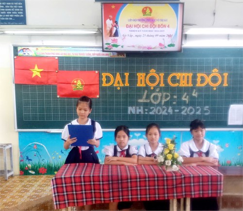 Đại hội Chi đội nhiệm kỳ 2024 - 2025