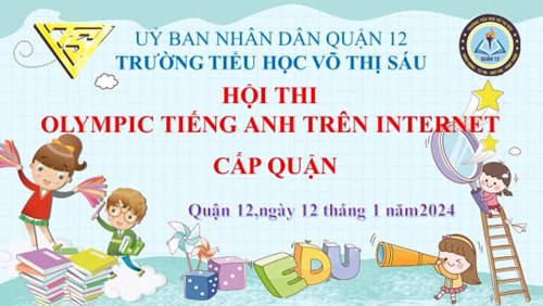 Hội thi Olympic Tiếng Anh trên Internet (IOE) cấp Quận
