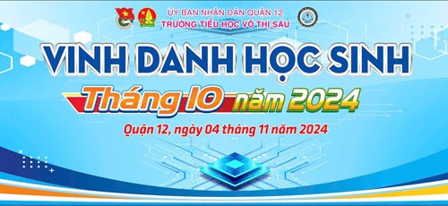 🌻🌻 Vinh Danh Học Sinh Tiêu Biểu Tháng 10 🌻🌻