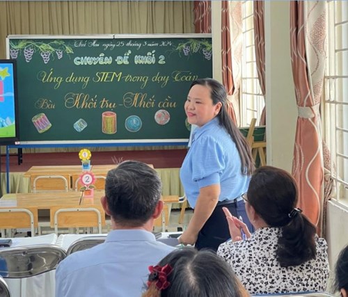 Chuyên đề cấp Quận: “Nâng cao chất lượng giáo dục STEM trong chương trình giáo dục phổ thông 2018 ở lớp Hai”