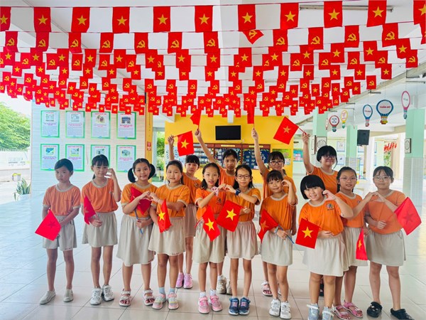 Trường Tiểu học An Bình hưởng ứng Kỷ niệm 50 năm ngày Giải phóng miền Nam, Thống nhất đất nước (30/4/1975 – 30/4/2025),