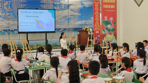 🎵 Chuyên đề “Lớp học mở - Âm nhạc 4” năm học 2024 – 2025 🎵
