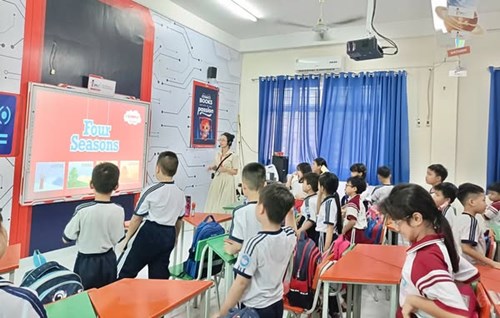 🌈Liên đội TH An Phú Tây 2 phối hợp với Anh văn bản ngữ tổ chức chương trình khám phá khoa học cho các em học sinh🌈