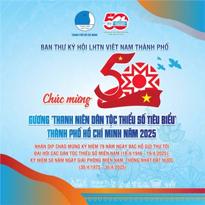 Gương  Thanh niên dân tộc thiểu số tiêu biểu  Thành phố Hồ Chí Minh năm 2025