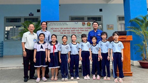 Hội nghị tập huấn kĩ năng phòng chống bạo lực, xâm hại, quấy rối tình dục trẻ em nơi công cộng