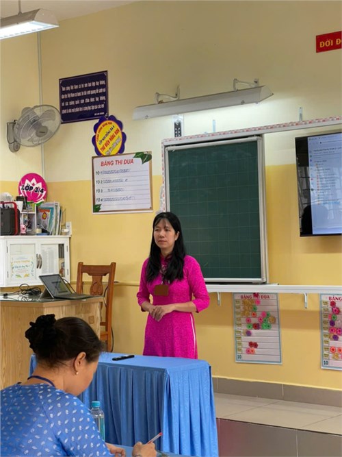 Hội thi  Giáo viên dạy giỏi  cấp Tiểu học Năm học 2024 - 2025 - Vòng 1: Cô Mai Ngọc Bảo