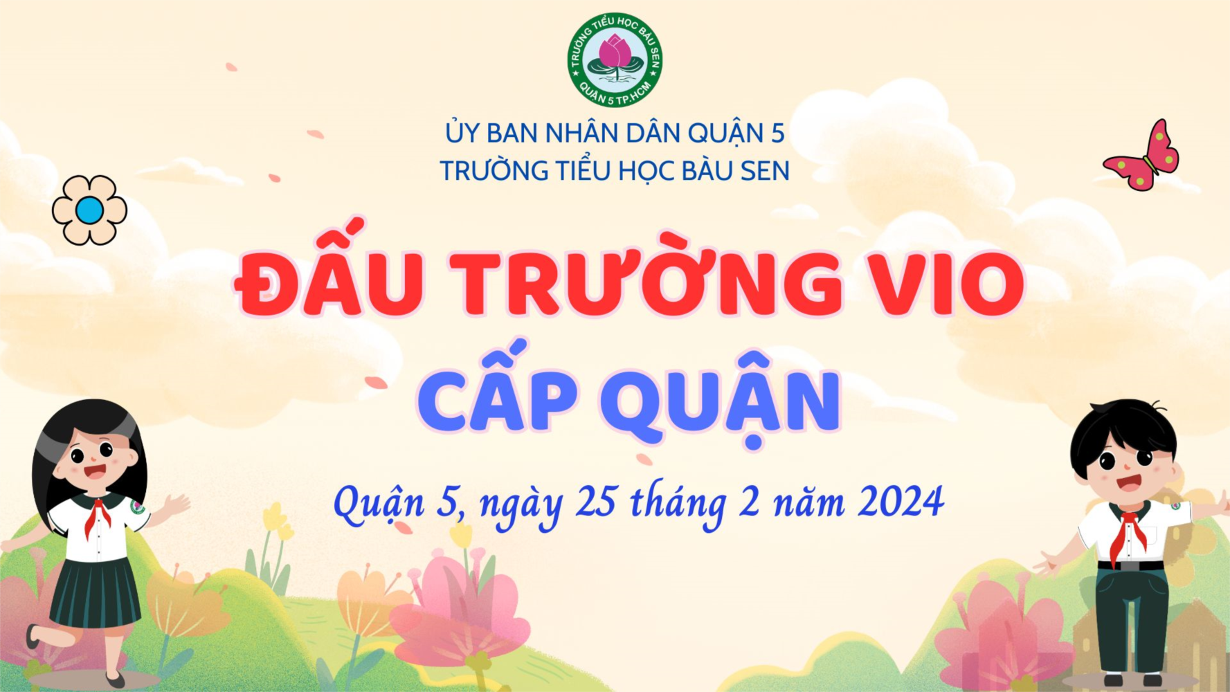 Tham gia Cuộc thi  Đấu trường Vio  Vòng Quận Năm học 2024 - 2025