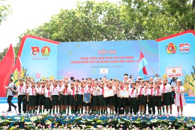 Giải Nhì - Cụm 1 Hội thi  Nghi thức Đội TNTP Hồ Chí Minh  Thành phố Hồ Chí Minh năm học 2024 - 2025