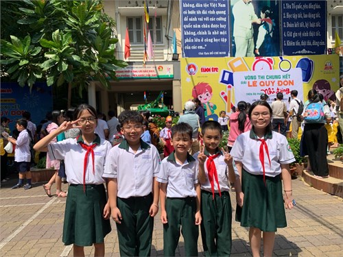 Học sinh Trường Tiểu học Bàu Sen tham gia vòng Chung kết  Giải Lê Quý Đôn trên Ấn phẩm Nhi đồng  lần thứ 30