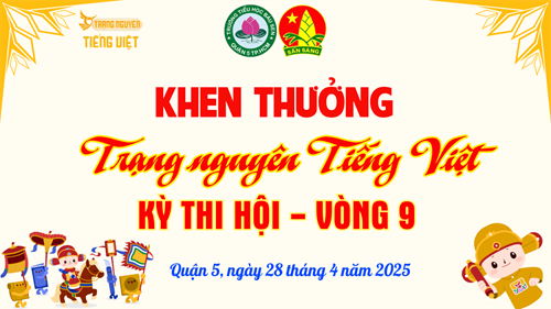 Khen thưởng học sinh đạt thành tích cao trong Hội thi  Trạng nguyên Tiếng Việt  - Kỳ thi Hội Năm học 2024 - 2025