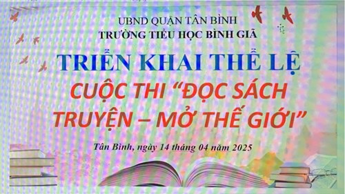 Cuộc thi “đọc sách truyện – mở thế giới”