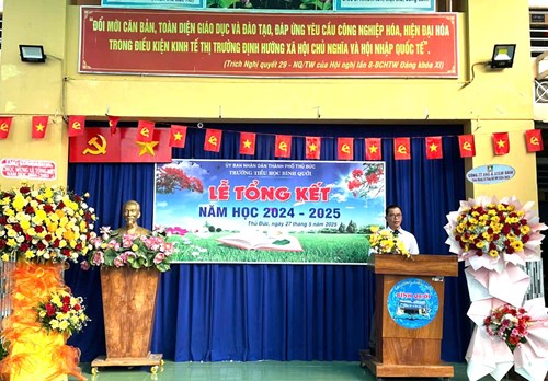 Lễ tổng kết năm học 2024 - 2025