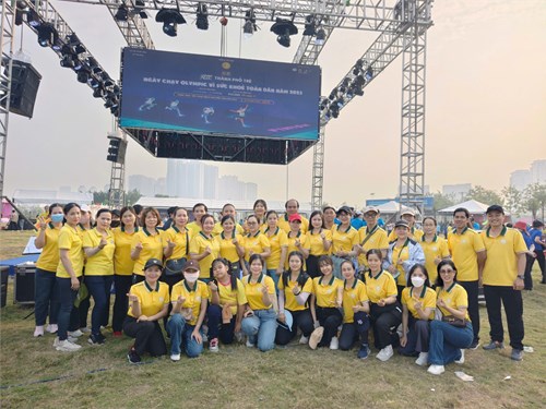Tham gia   Ngày chạy Olimpic vì sức khỏe toàn dân  năm 2025