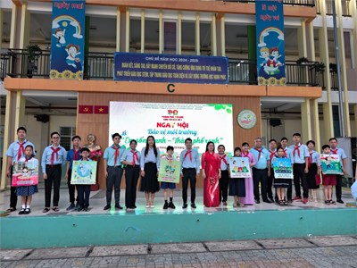 Tham dự ngày hội  Em sống xanh-Thành phố xanh  năm 2025