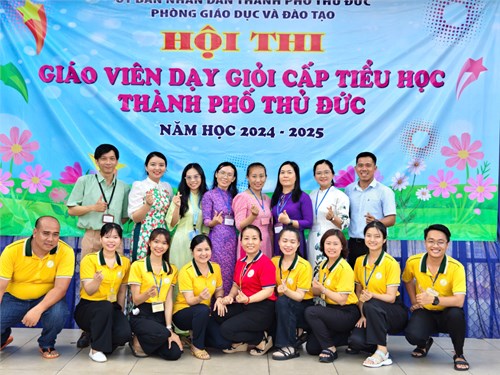 Tham dự vòng 2-Trình bày biện pháp giáo dục-hội thi giáo viên dạy giỏi cấp Tiểu học Thành phố Thủ Đức năm học 2024-2025