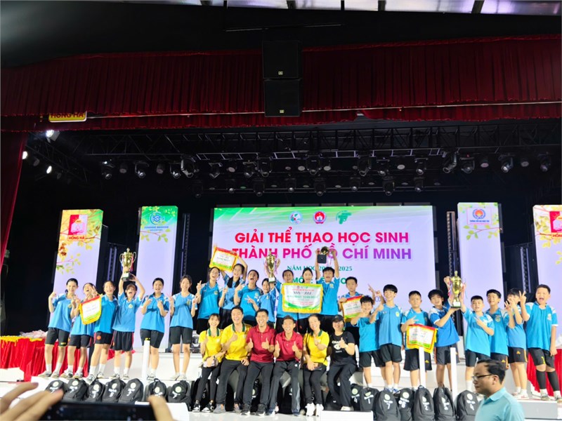 Đội tuyển kéo co năm học 2024-2025 và hành trình đến với Cúp vàng chung cuộc Thành phố Hồ Chí Minh năm học 2024-2025