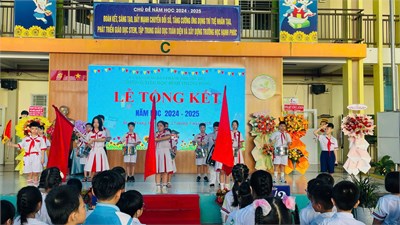 Lễ tổng kết năm học 2024-2025.